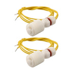 Water Level Sensor Float Switch Set of 2 for Various Tank Applications