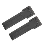 Upper Rear Tailgate Hinge Covers Black for Jeep Wrangler JK (2007-2018)