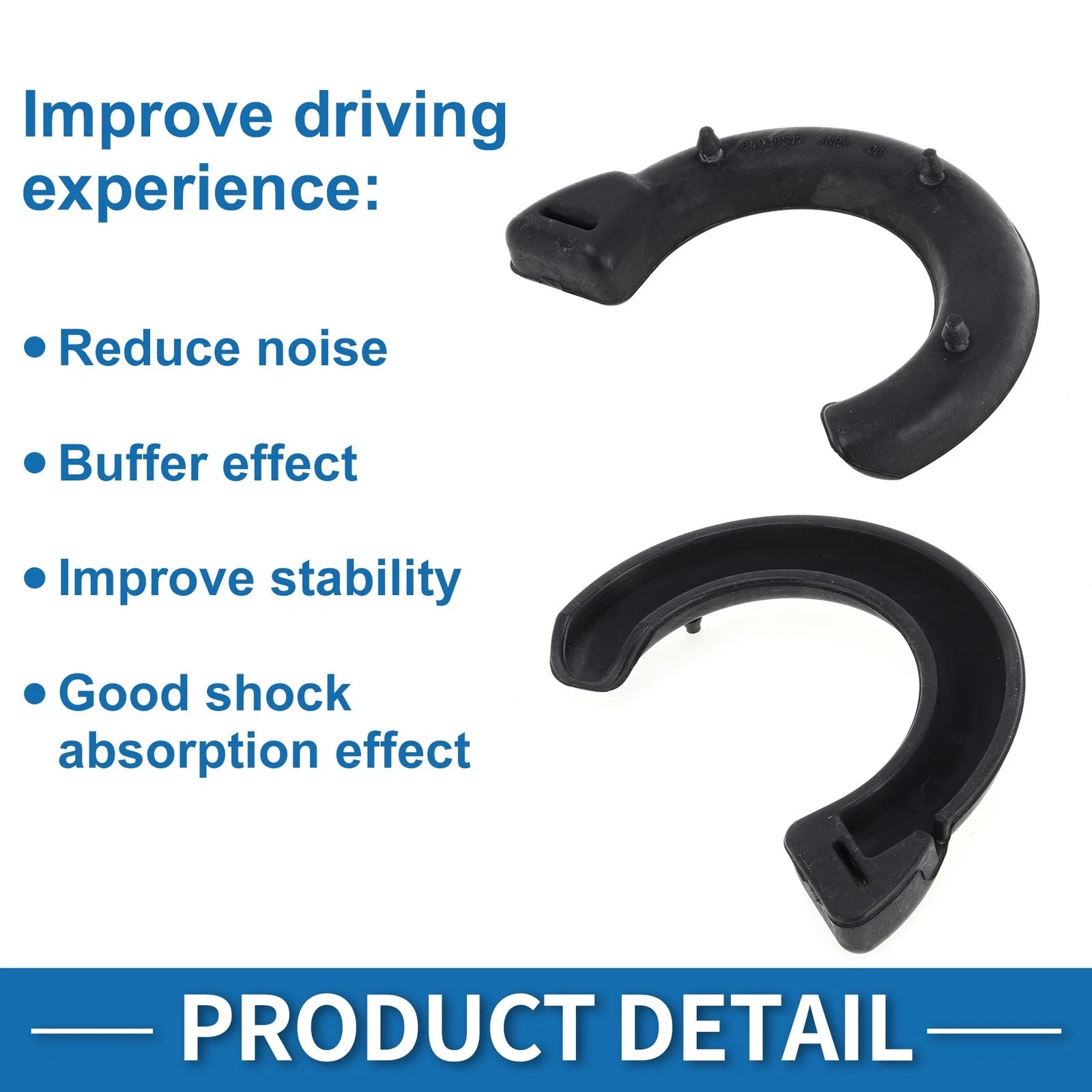 Lower Coil Spring Insulator No.84038517 for Cadillac CT5 (2020–2024) Rubber