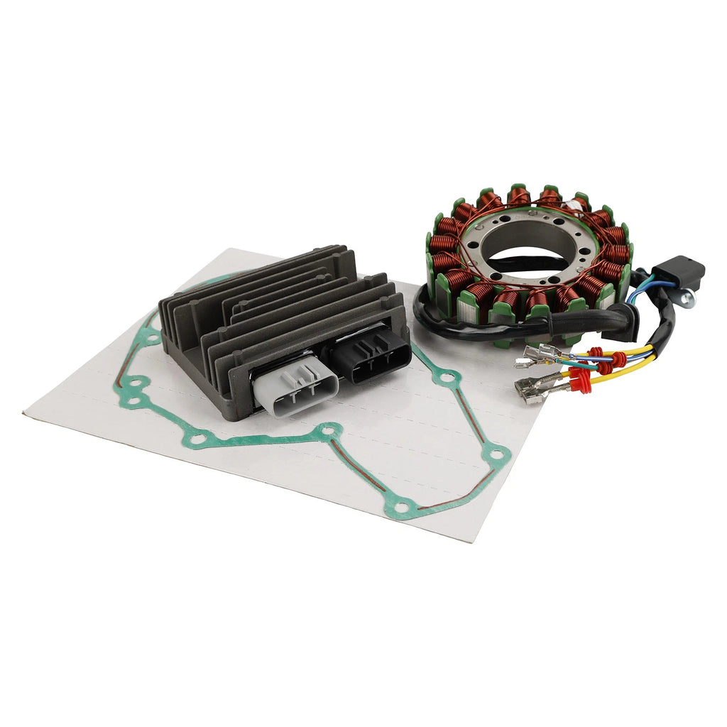 Stator + Regulator Rectifier + Gasket for Honda MUV700 Big Red 700 (2009–2013)