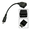 Micro USB Male to USB 2.0 Female OTG Adapter Cable for All Models (2019–2025)
