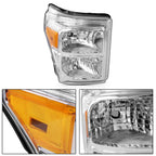 Headlights for Ford F250 F350 F450 SuperDuty (2011–2016)