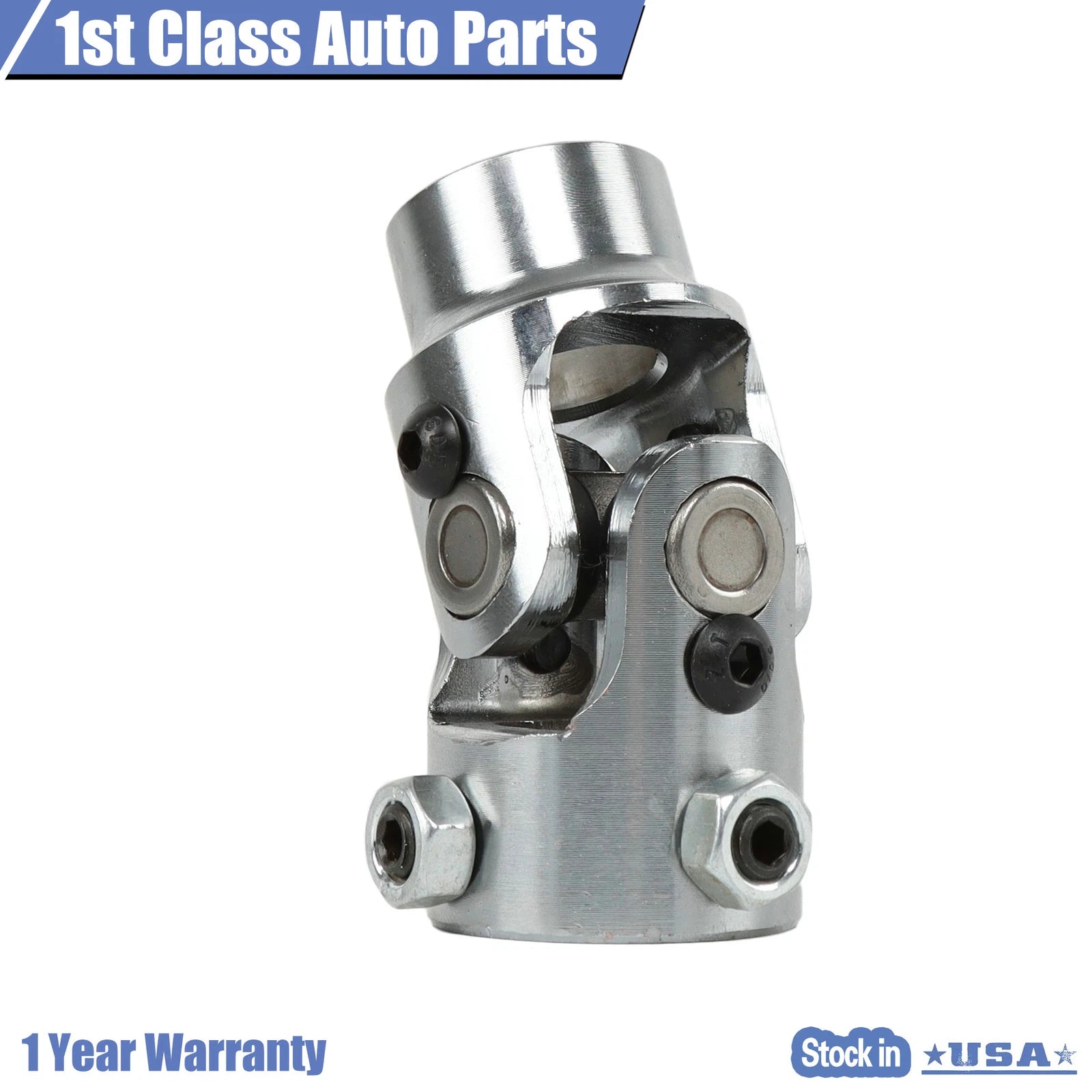 Chrome Steering U Joint for GM Chevy Hot Street Rod Muscle Car