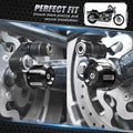 Set of 4 Axle Nut Covers for Harley Electra Glide Ultra Classic (2000–2023)