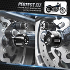 Set of 4 Axle Nut Covers for Harley Electra Glide Ultra Classic (2000–2023)