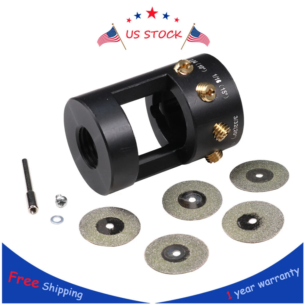 Tungsten Grinder Sharpener Tool Head for TIG Welding (Multi-Angle)