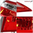 Right Outer Tail Light Brake Lamp for Toyota Corolla (2014–2016) Red Clear