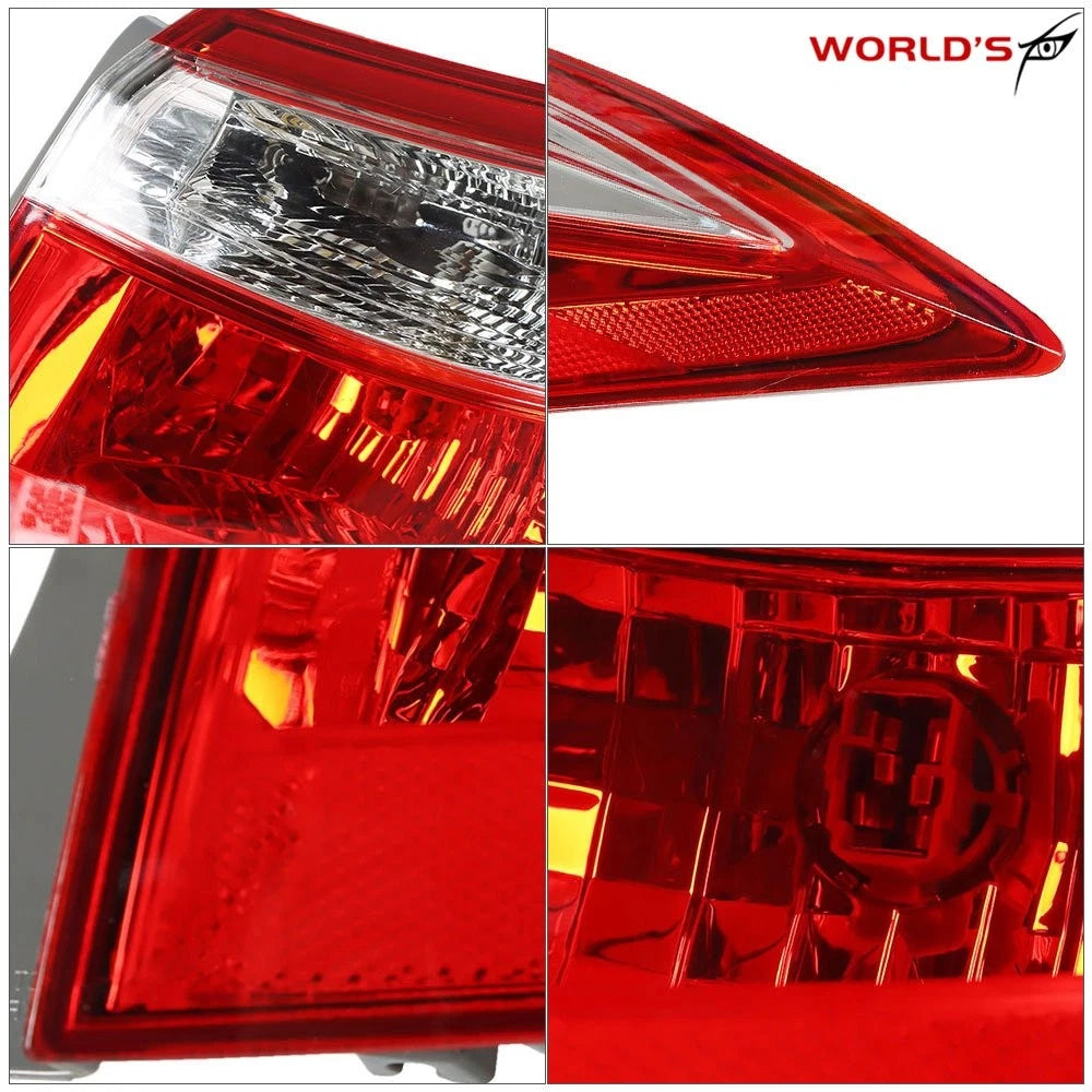 Right Outer Tail Light Brake Lamp for Toyota Corolla (2014–2016) Red Clear