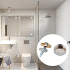 Stainless Steel Screw Cap Set of 12 for Mirror Installation