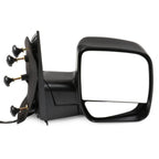 Passenger Side Power Black Exterior Mirror for Ford Econoline (2003–2014)