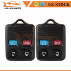 Set of 2 Keyless Key Fob Remote Cases for Mercury Grand Marquis Ford Mustang
