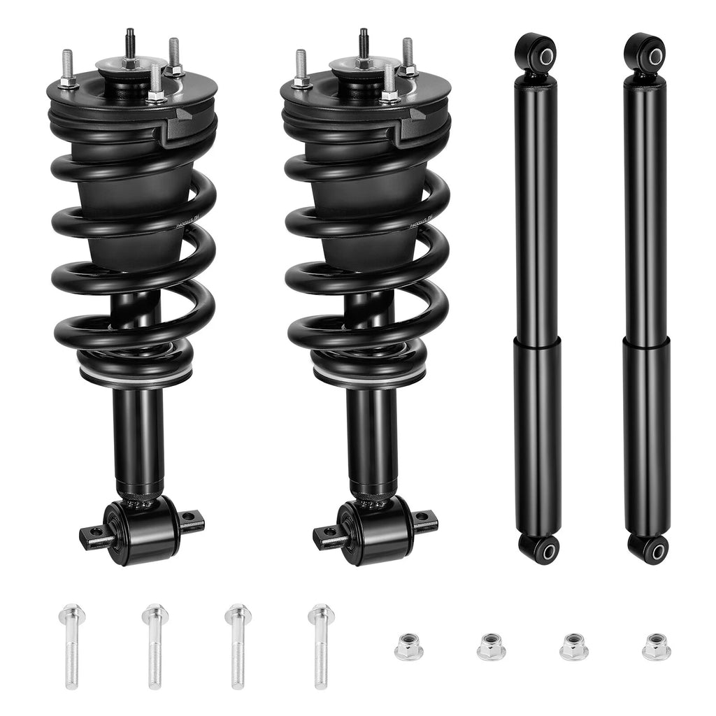 Front Struts for Chevy Silverado Sierra 1500 4WD (2014-2018)