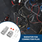 2 Pin Radiator Fan Connector Plug for Toyota RAV4 (1994–2000)