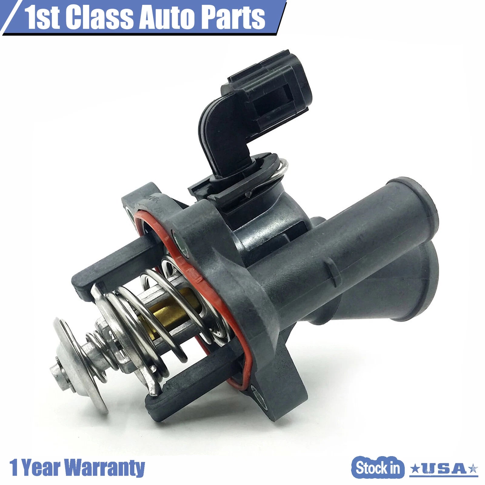Thermostat with Housing Assembly for Ford Focus Ranger (2000–2011)