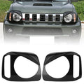 Front Headlight Lamp Covers for Suzuki Jimny (2007-2015) Black
