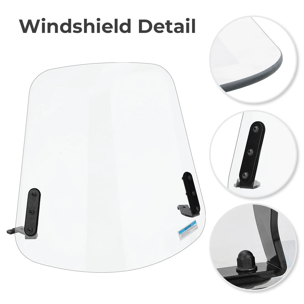 Scooter Windshield Windscreen for Yamaha Zuma 125 (2009–2021)