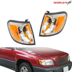 Set of 2 Corner Lights for Subaru Forester (2001–2002) Front Turn Signal
