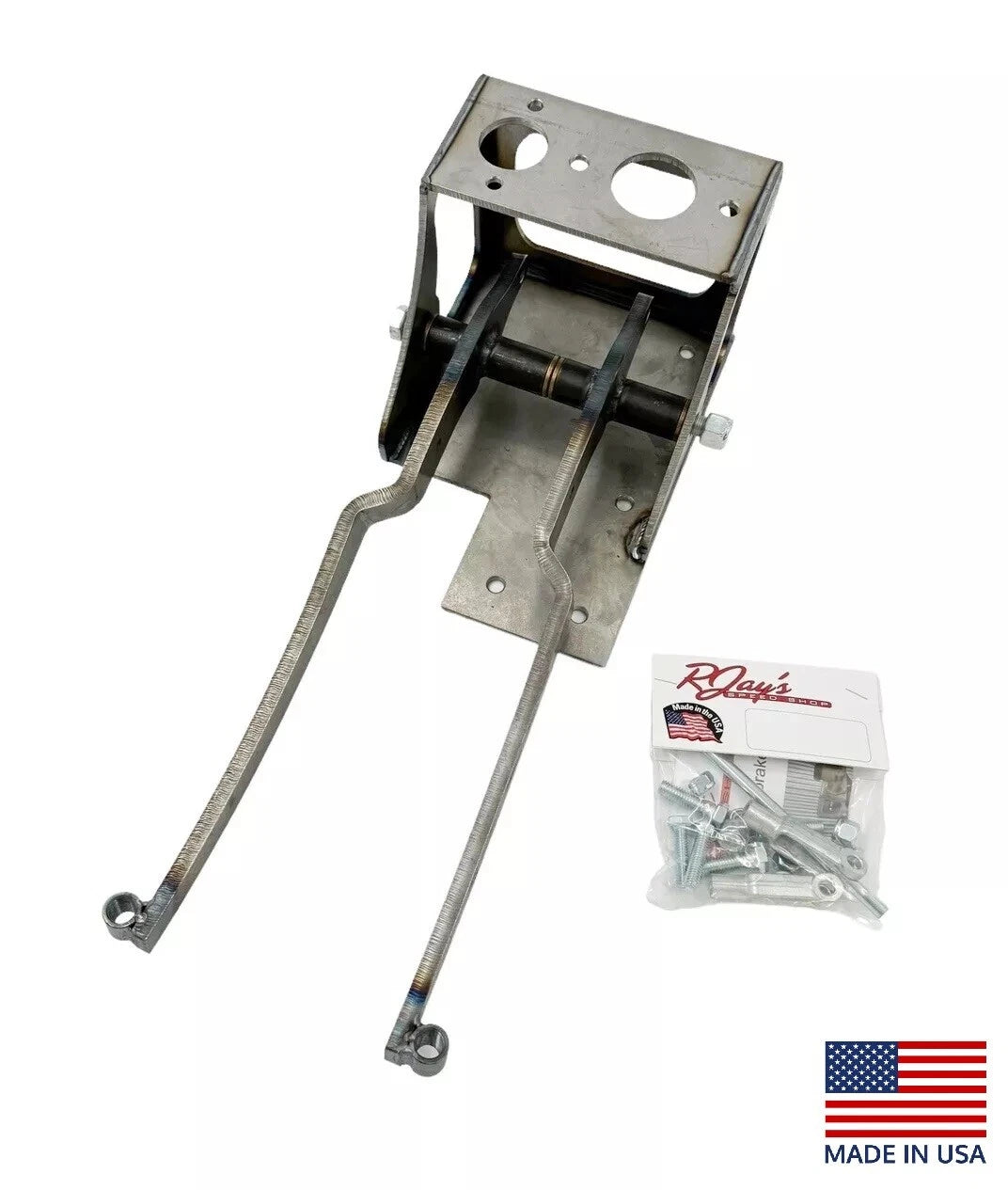 Clutch Pedal Assembly Reverse Firewall Mount for Hot Rods (180–)