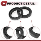Set of 5 Rotary Shaft Oil Seals 28x40x7mm Nitrile Rubber 672668828410