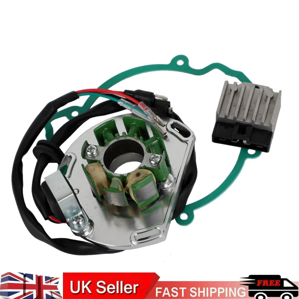 Magneto Stator, Voltage Rectifier, Gasket for EXC SX 250 300 380 (2000–2002)