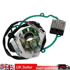 Magneto Stator, Voltage Rectifier, Gasket for EXC SX 250 300 380 (2000–2002)