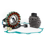 Magneto Stator + Voltage Rectifier + Gasket for Yamaha YFM450 Grizzly (2007–2016)