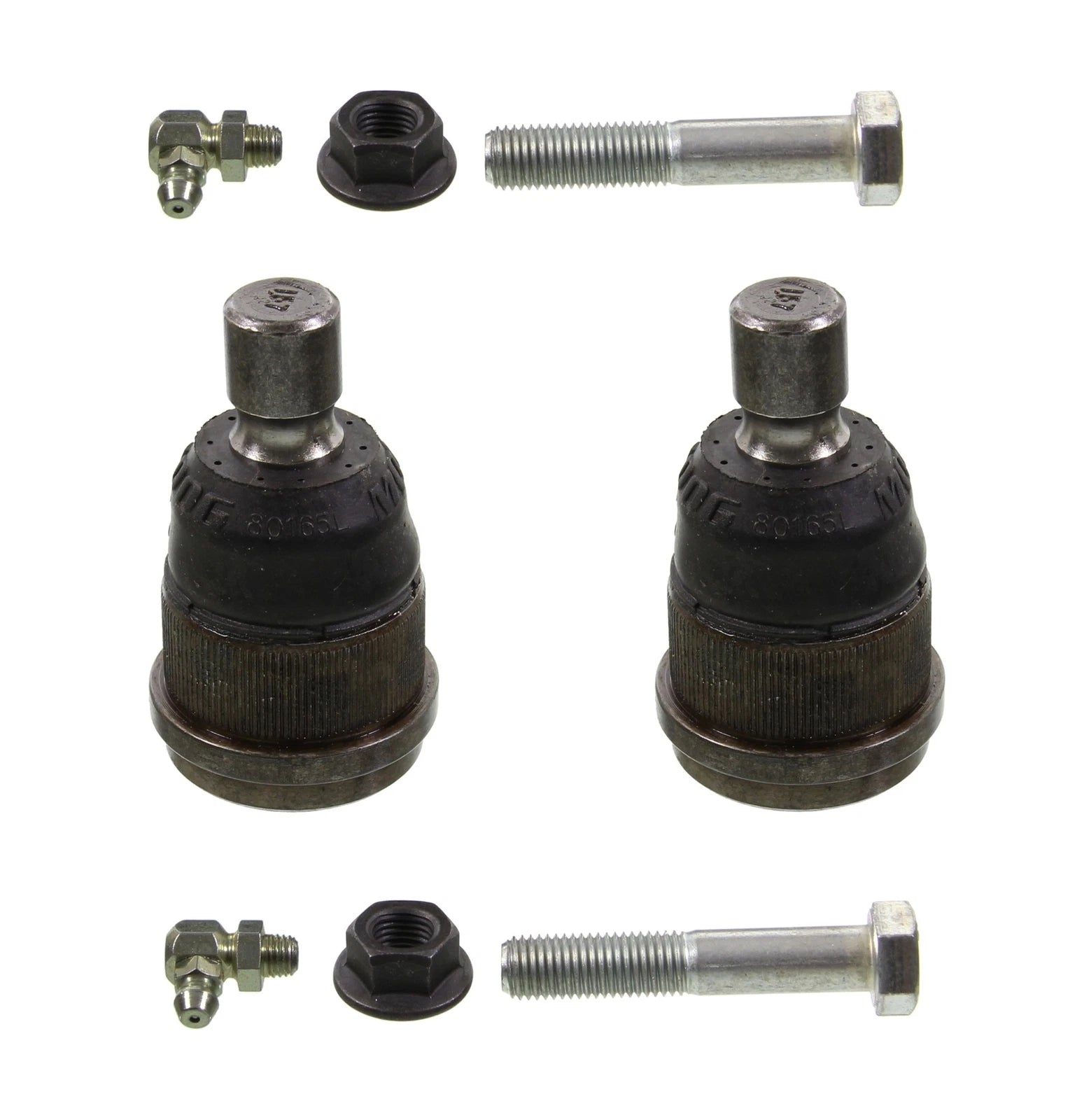 Set of 2 Front Lower Suspension Ball Joints for Mazda 5 626 MPV (2006–2010)