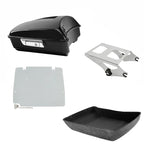 Chopped Trunk Mount Rack Plate for Harley Street Road King Glide (2014–2026)