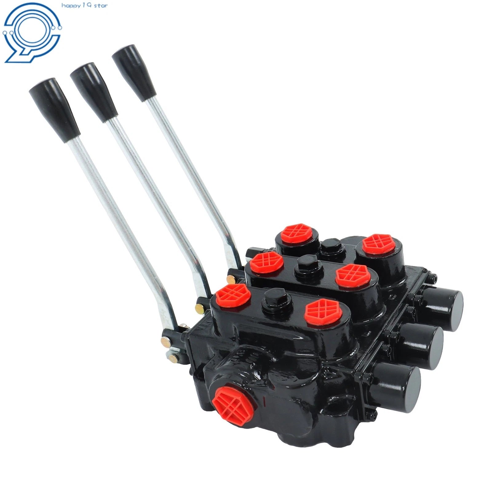 3000 PSI Triple Spool Hydraulic Valve 25 GPM 3/4" NPT (RD532CCCAAA5A4B1)