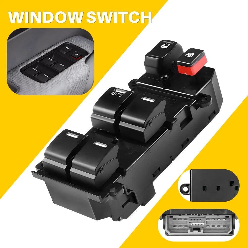 Front Driver Master Power Window Door Switch for Honda Fit (2009–2014)