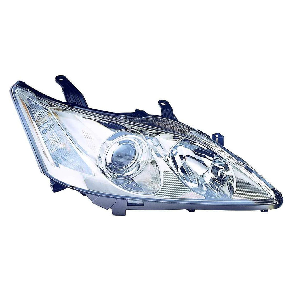 Replacement Passenger Halogen Head Light Lens/Housing for 2007-09 Lexus ES350