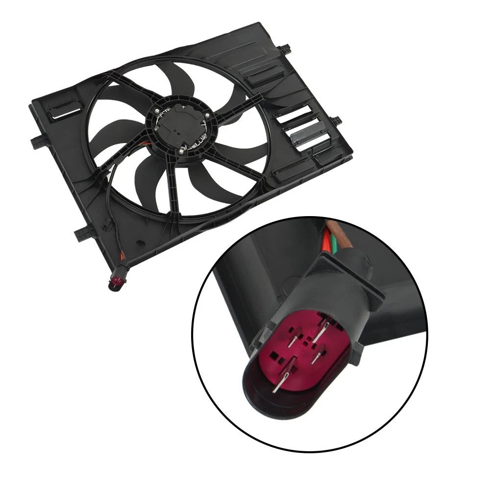 Radiator Cooling Fan Assembly for VW Golf, Audi A3 (2015-2020)