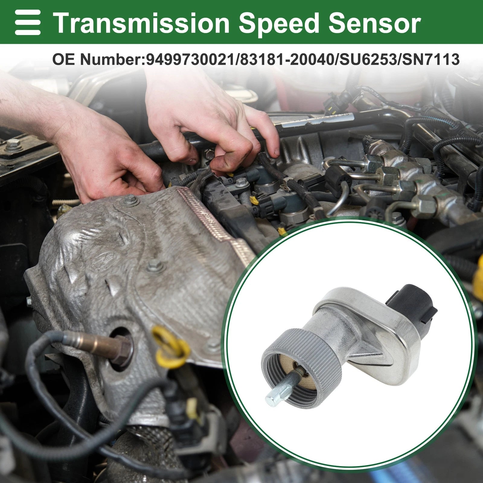 Output Transmission Speed Sensor for Lexus LX450 (1996–1997) No. 9499730021