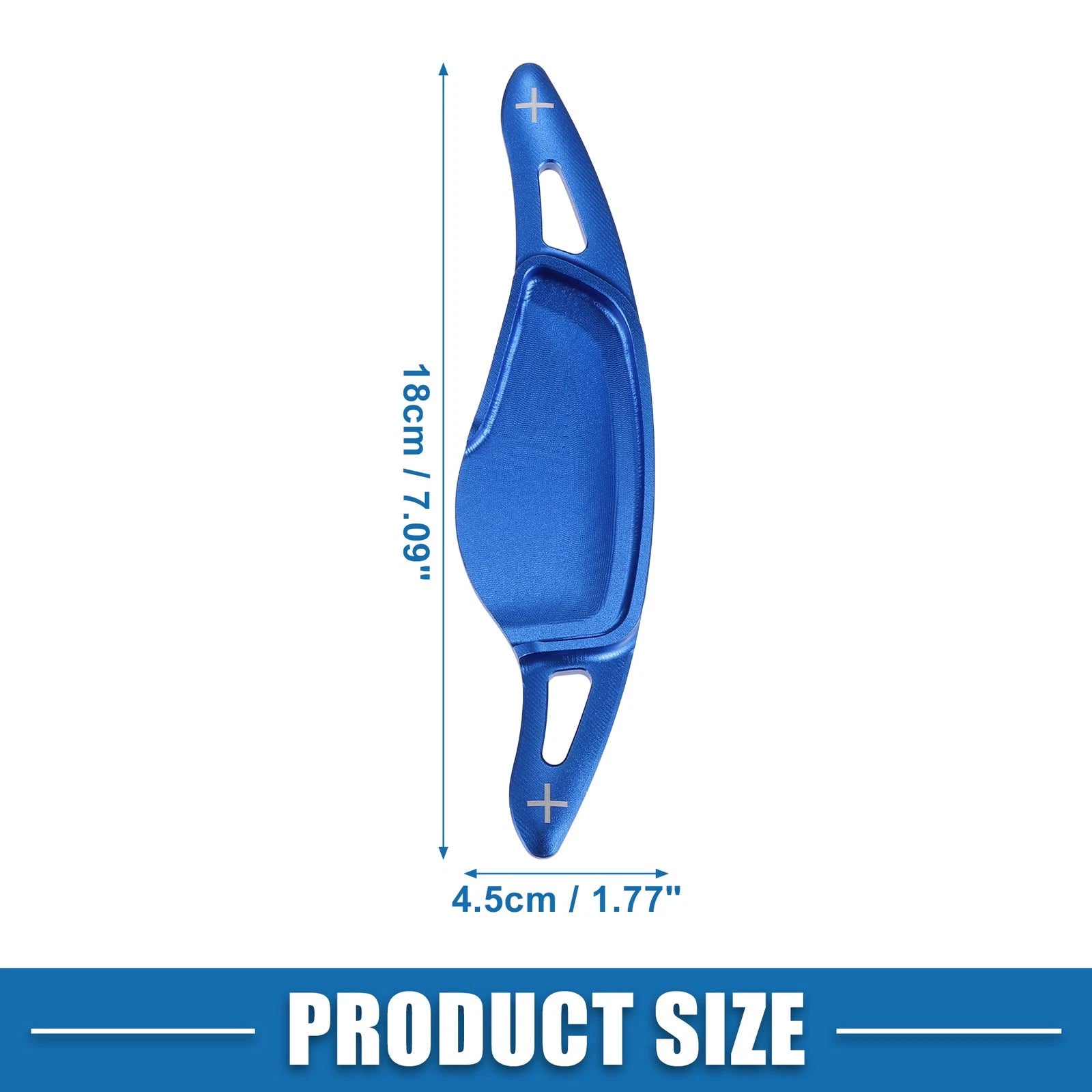 Set of 2 Steering Wheel Shift Paddle Covers for BMW 3 Series (2019–2020) Blue