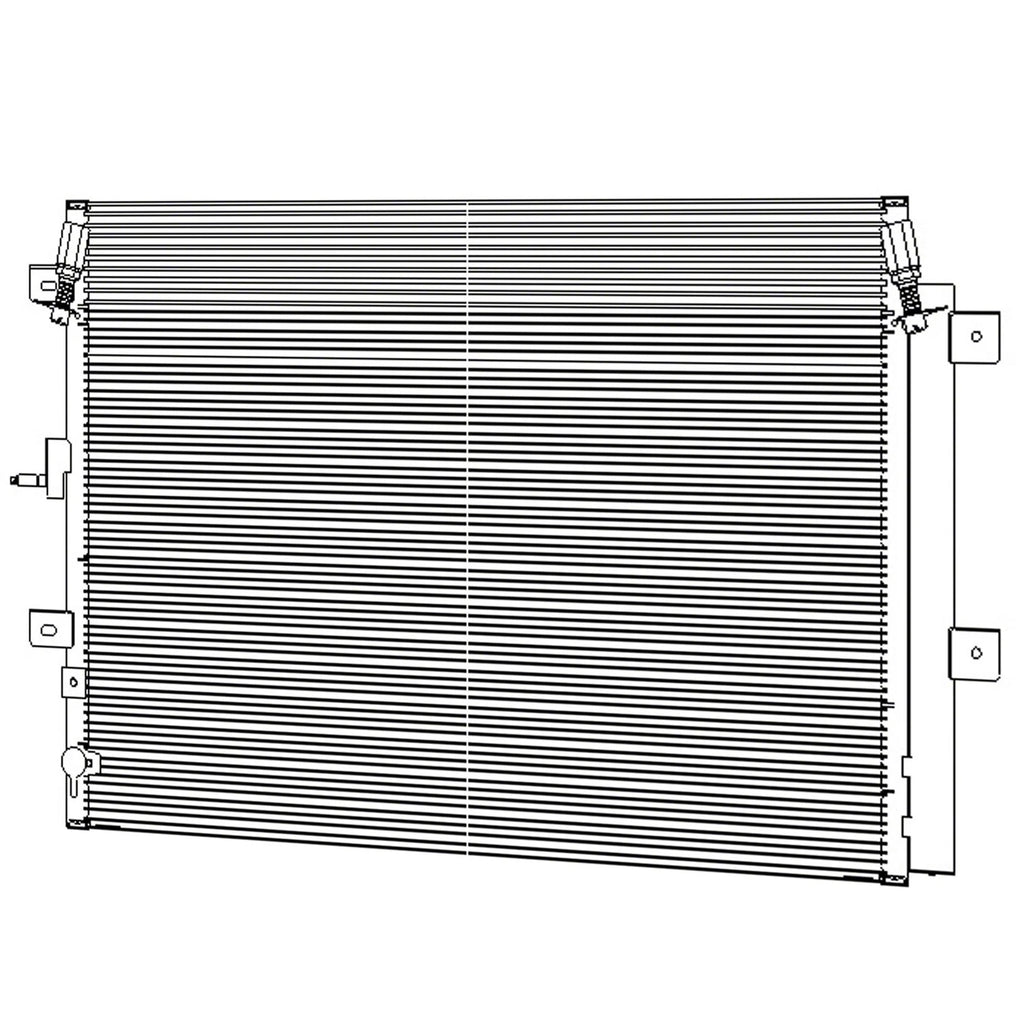 Replacement A/C Condenser for Ford Edge (2015–2018)