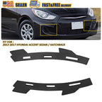 Set of 2 Front Bumper Cover Brackets for Hyundai Accent (2012–2017)
