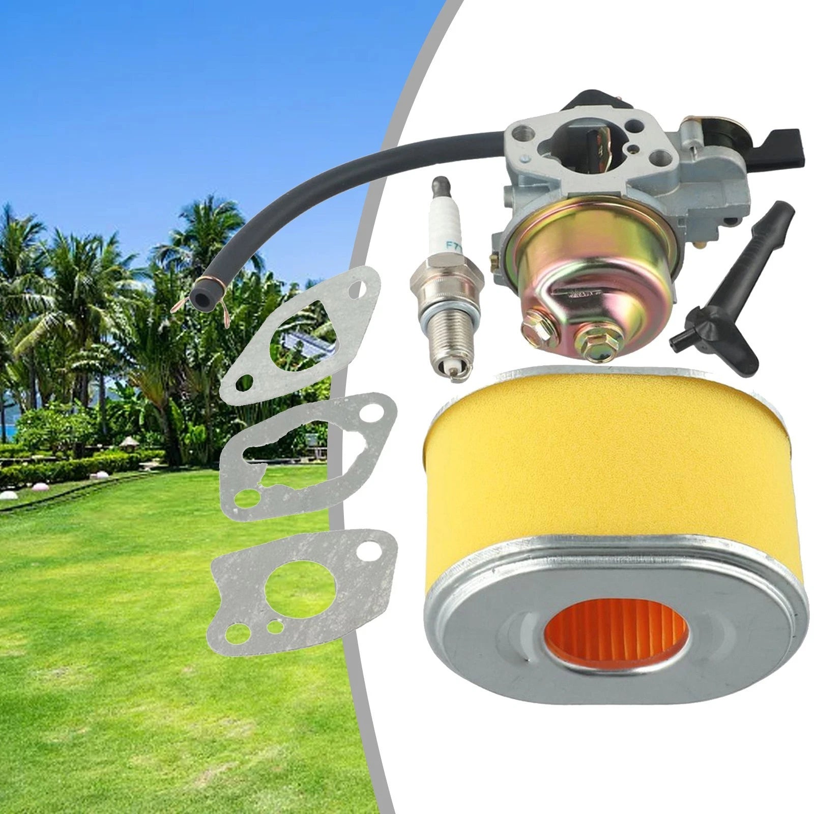 Carburetor Accessory for Honda 168F 4HP 5.5HP 6.5HP GX110 (2000–2023)