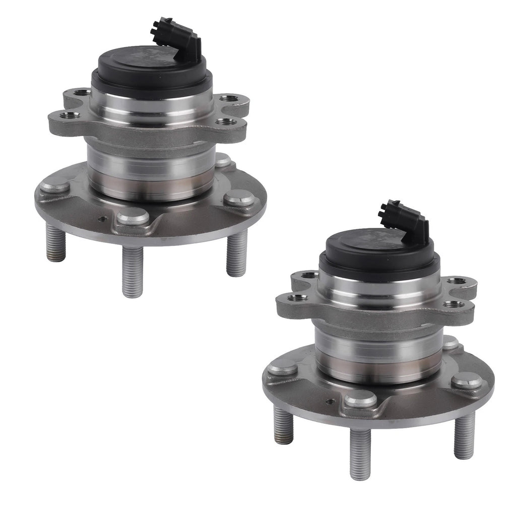Pair Front Wheel Hub and Bearing for Hyundai Genesis Coupe (2010-2016)