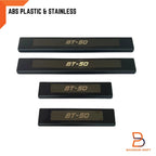 Black Chrome Door Sill Scuff Plates for Mazda BT-50 Ute (2012-2019)