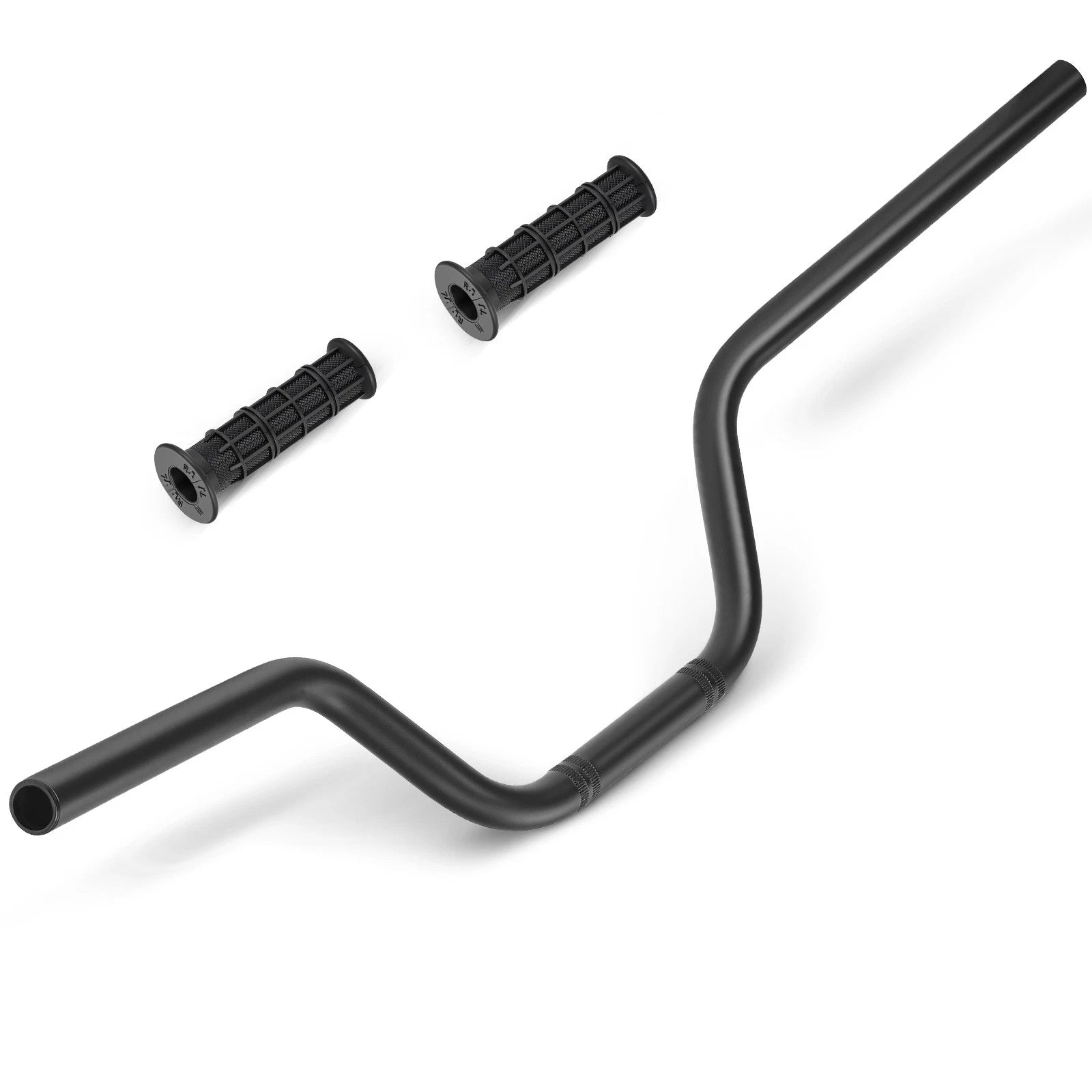 Heavy Duty Black Handlebar with Grips for Yamaha Raptor YFM700 YFM700R (2013–2024)