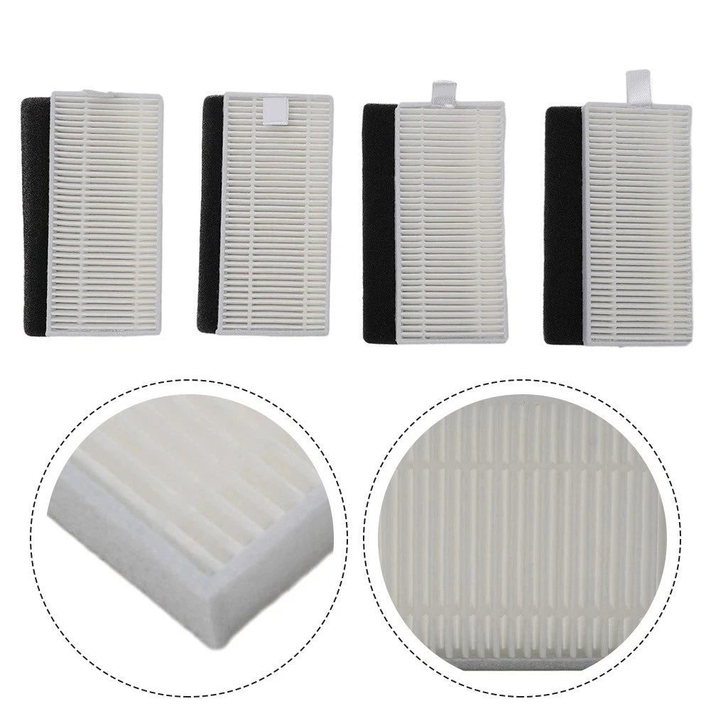 Set of 4 Filters for Robot Vacuum Cleaner (Household Cleaning)