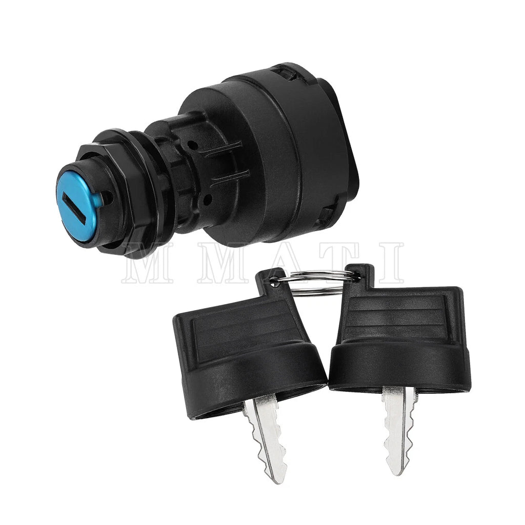 Ignition Key Switch for Polaris (4017237, 4080413) 3 Position 4 Pin Sealed