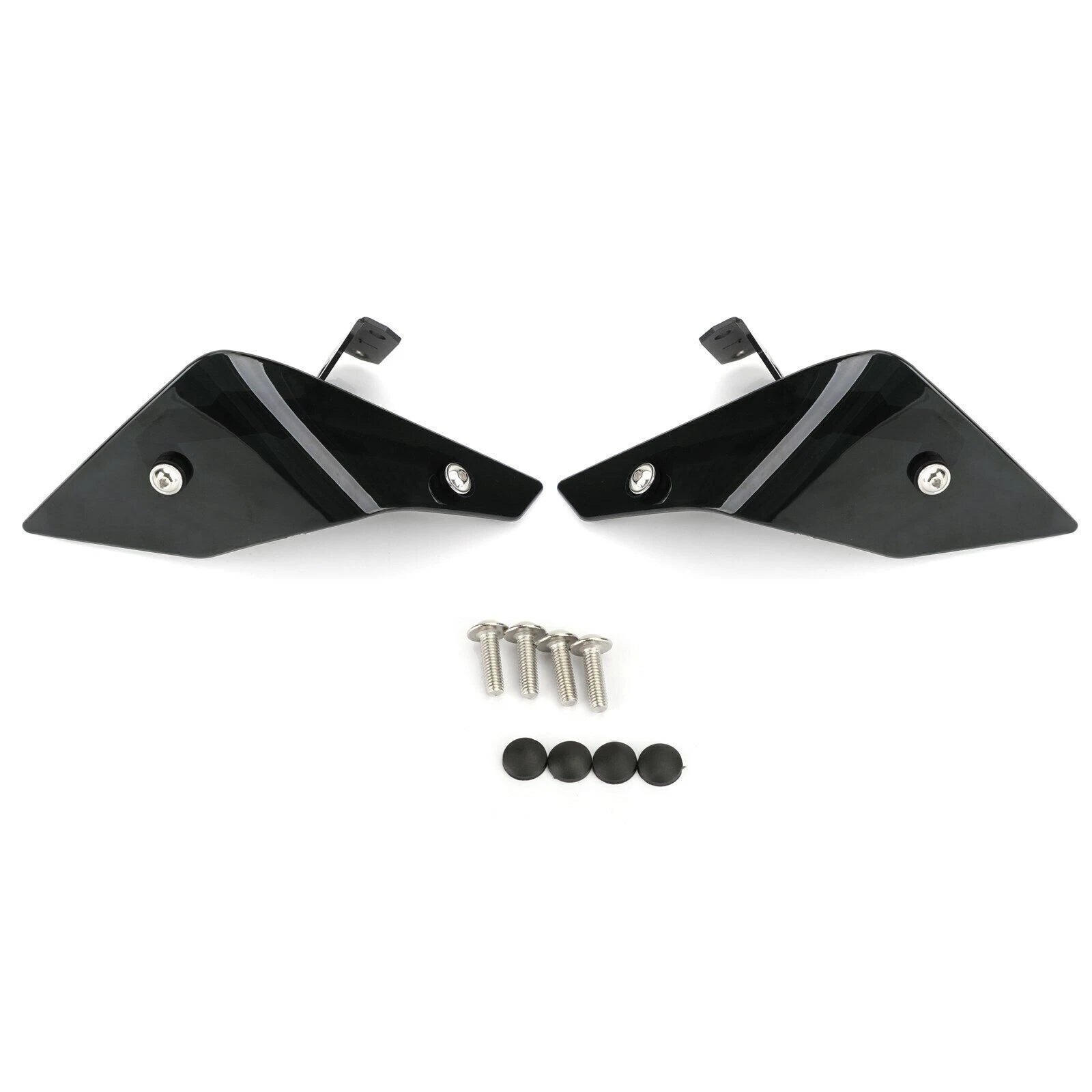 Windshield Air Deflector for Honda CRF1100L (2020–2023) Plastic Black T9