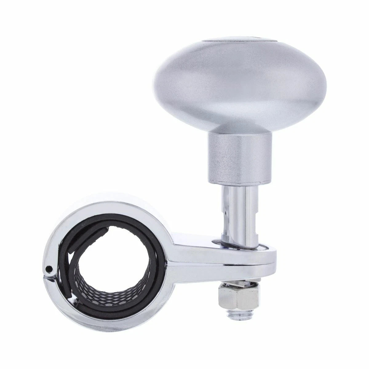 Steering Wheel Spinner Heavy Duty for Liquid Silver Car Truck (Universal)