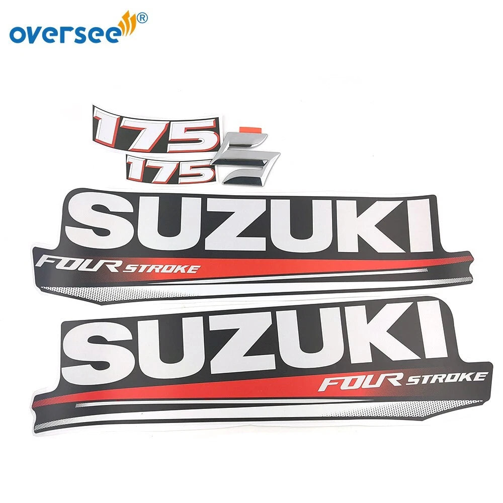 Top Cowling Sticker Kit for Suzuki 4 Stroke 175HP
