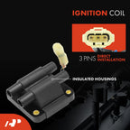 Ignition Coil & Spark Plugs Set for Subaru