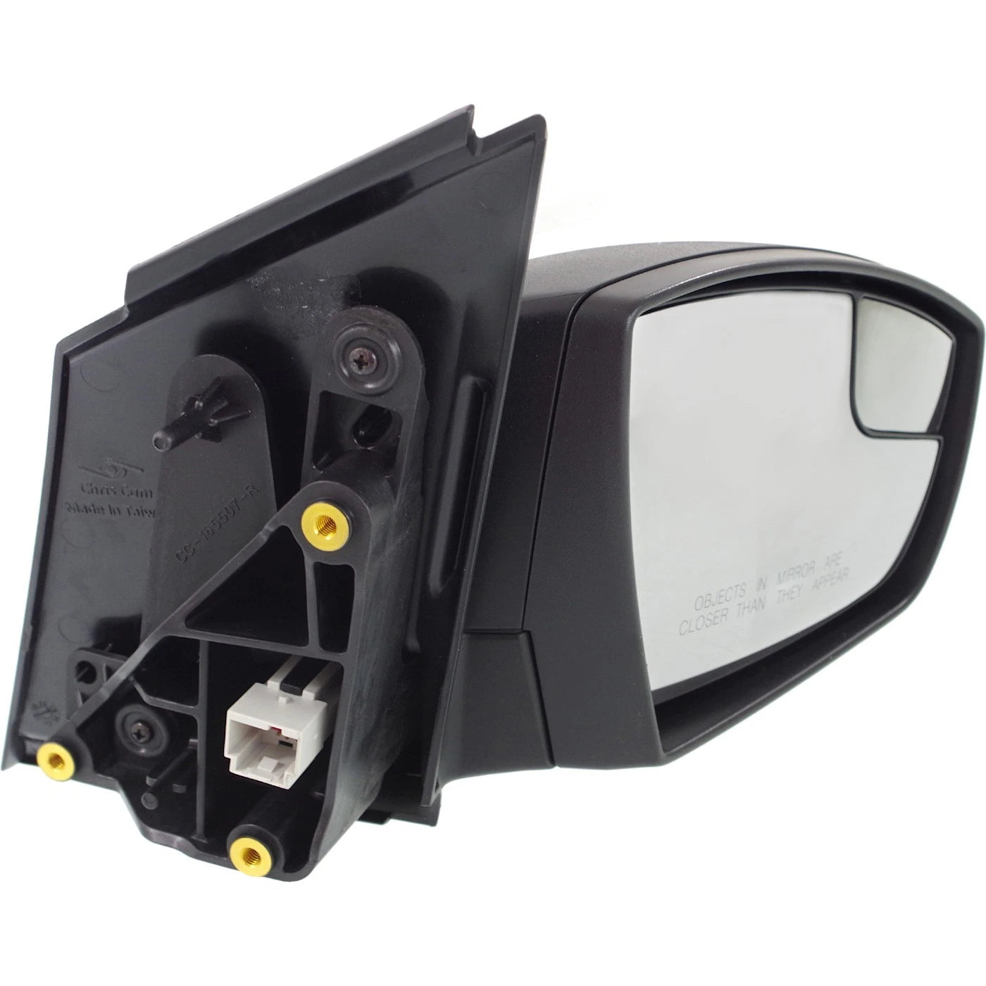 Right Side Power Mirror for Ford Escape (2013–2016) Manual Fold Textured