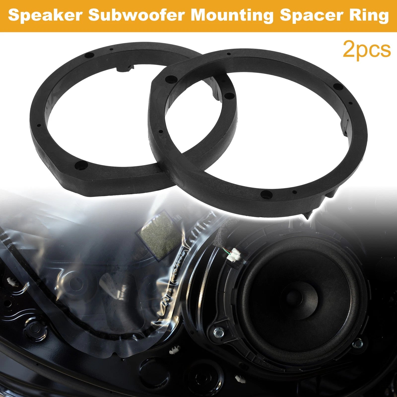 2X Speaker Spacer Ring Tweeter Adapter for Honda Odyssey (2009–2021)