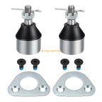 2X Ball Joint & Bracket Kit for Polaris Big Boss 500 400 350 300 250 (1989–1999)