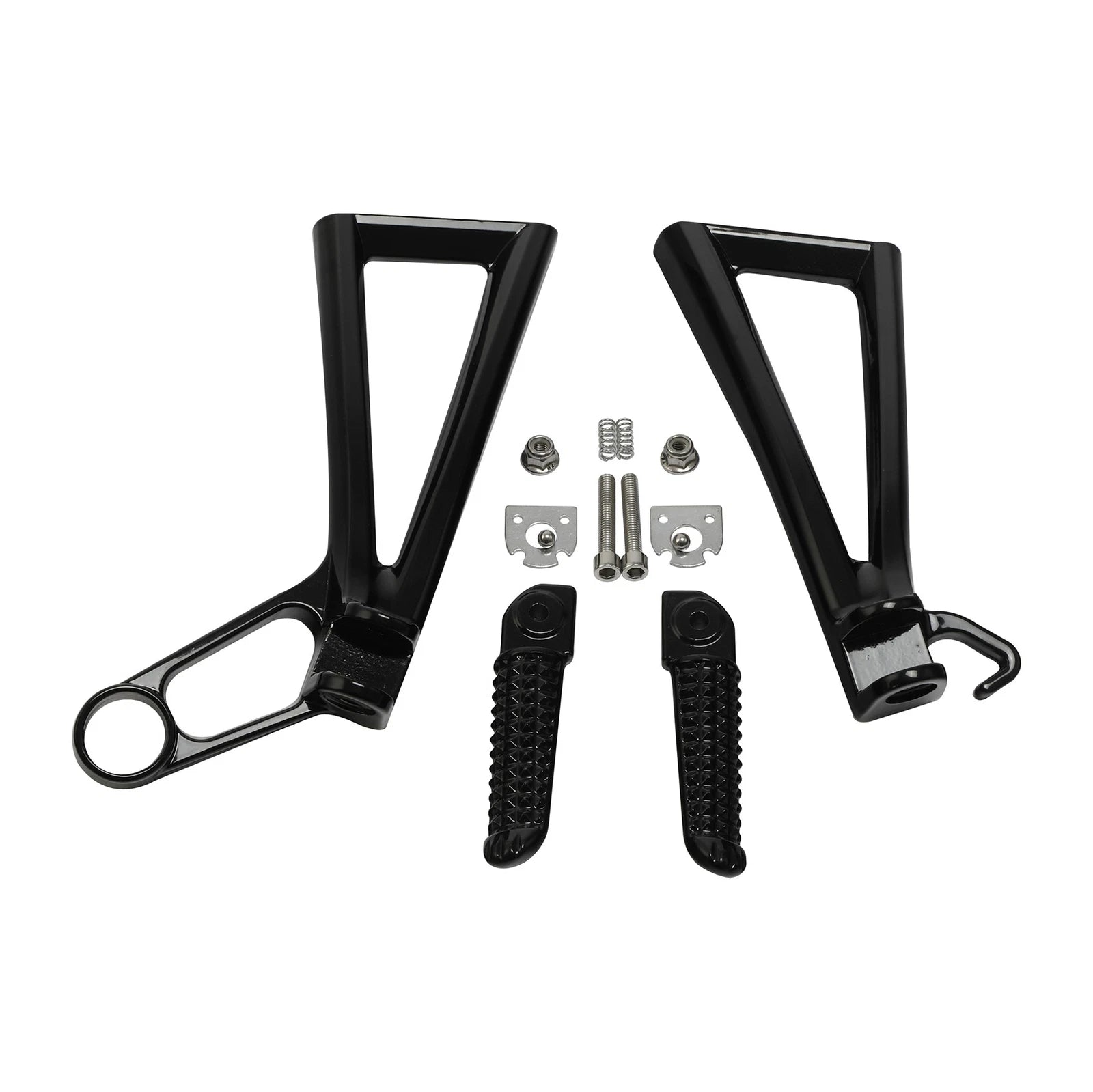 Rear Passenger Foot Pegs Bracket for Yamaha YZF R6 R6S (2003–2009)